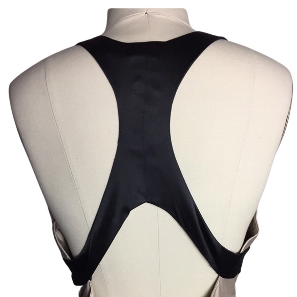 Bebe T-back‎ silk slim dress size XS - Picture 8 of 8